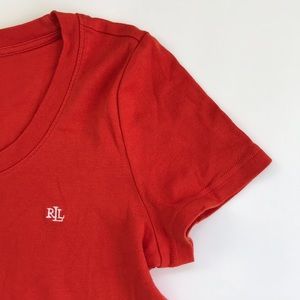 Ralph Lauren logo half sleeve t shirt LIKE NEW